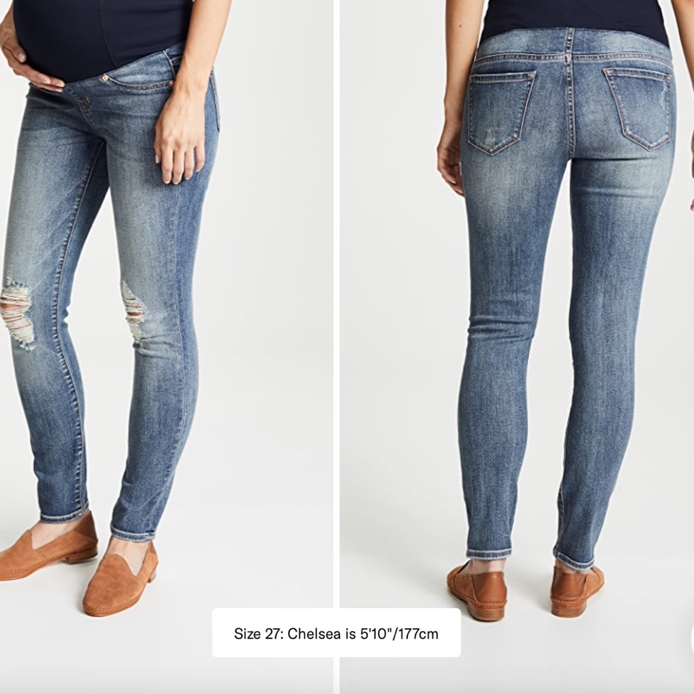 Ingrid & Isabel Sasha Maternity Skinny Jeans - 28 - Picture 2 of 10